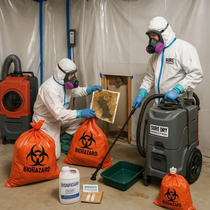 Contaminated Water Handling Protocols process in Lakefield, MN