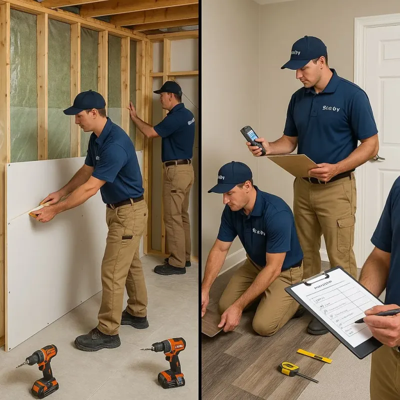 Repairs and Reconstruction process in Lakefield, MN