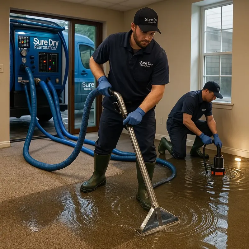Water Extraction and Removal process in Lakefield, MN